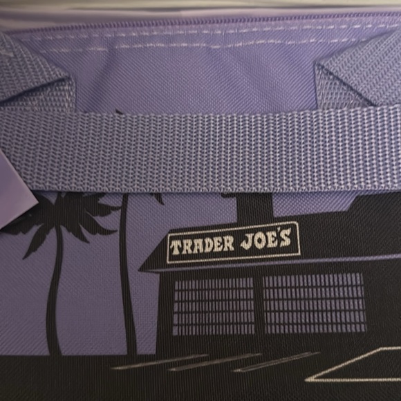 Trader Joe’s Mini Insulated Tote Bundle:  Pink and Purple - NWT - Picture 4 of 5